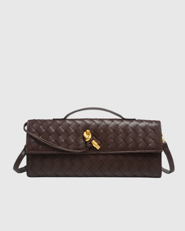 MISSY BAG - LUXE WOVEN CLUTCH BAG