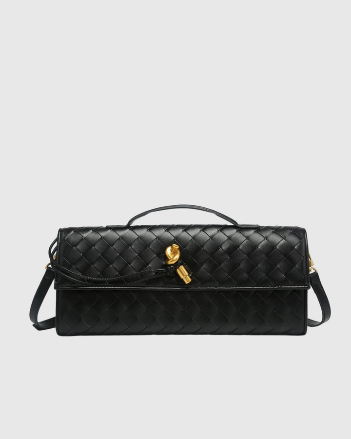 MISSY BAG - LUXE WOVEN CLUTCH BAG