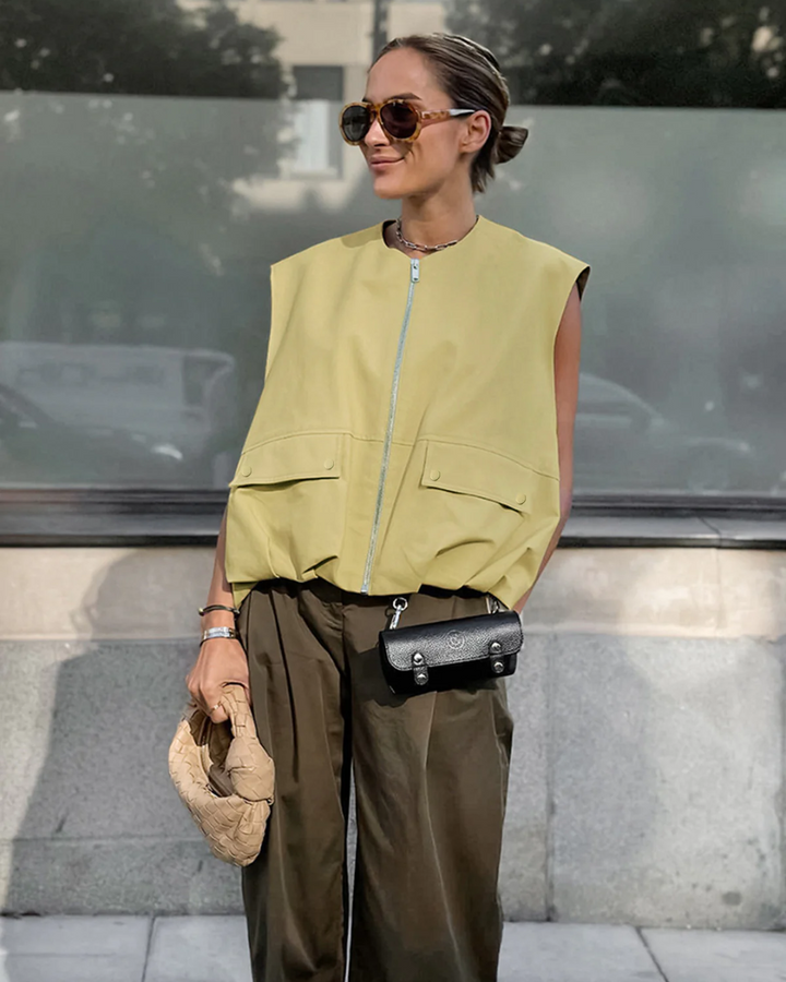 REMI VEST - MINIMALIST CHIC VEST