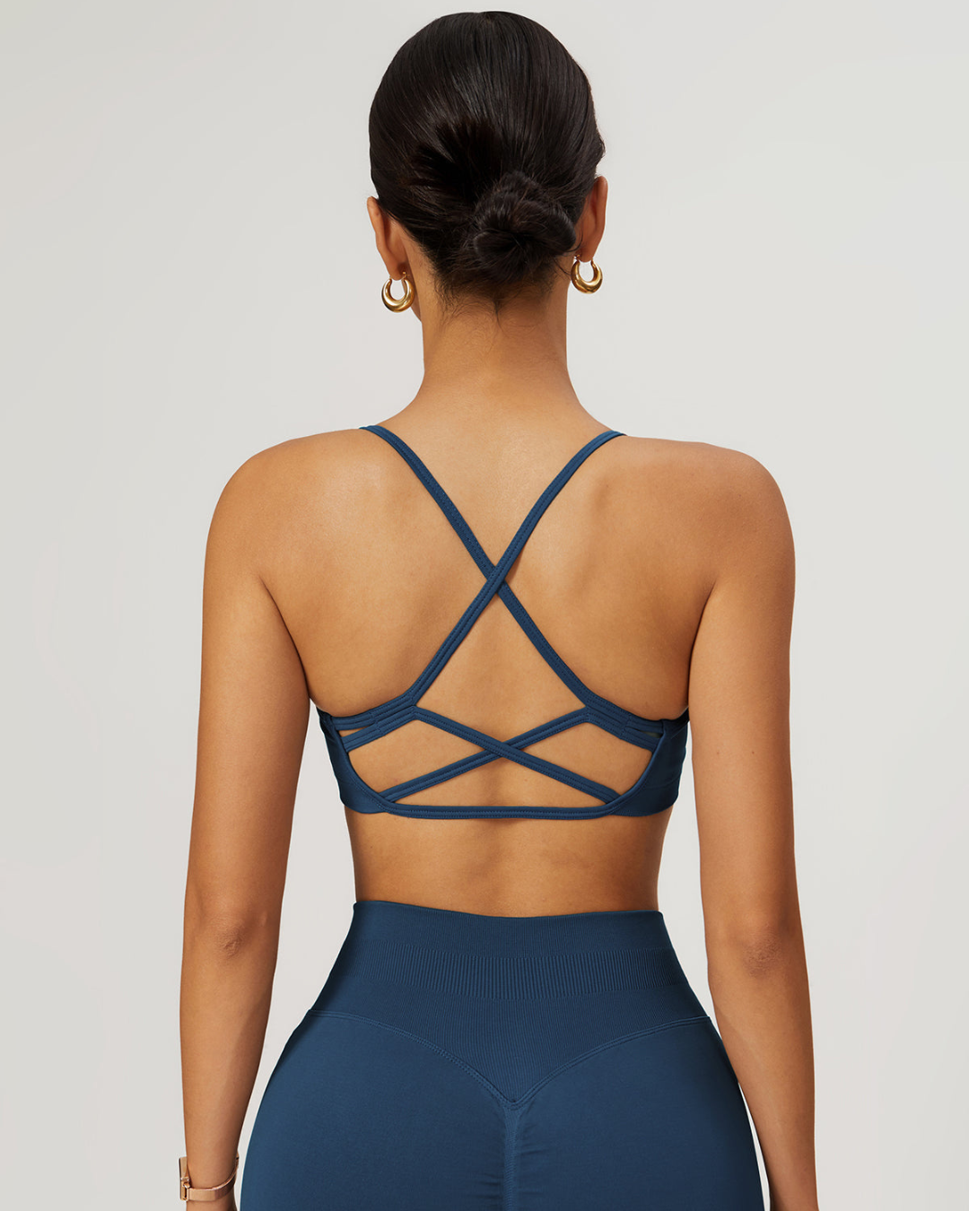 CHLOE BRA - SOFT CROSS BACK ACTIVE BRA