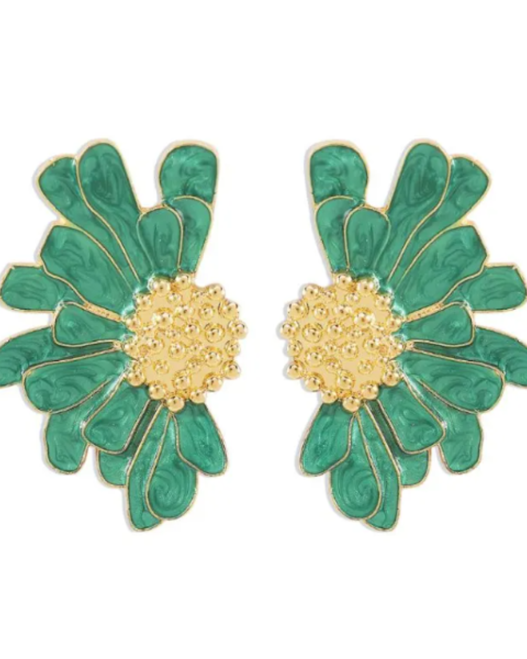 LUXE BLOOMING FLOWER EARRINGS