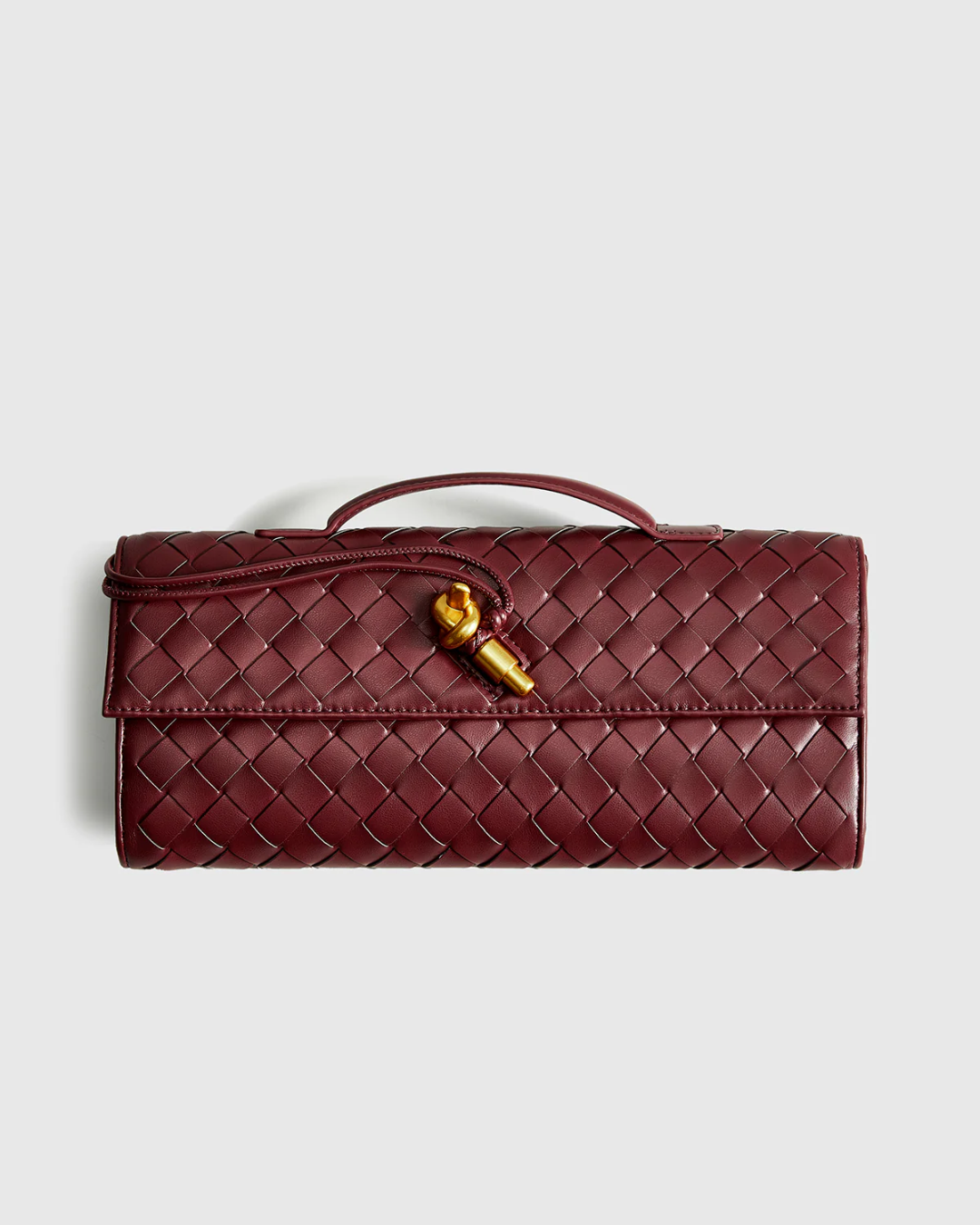 MISSY BAG - LUXE WOVEN CLUTCH BAG