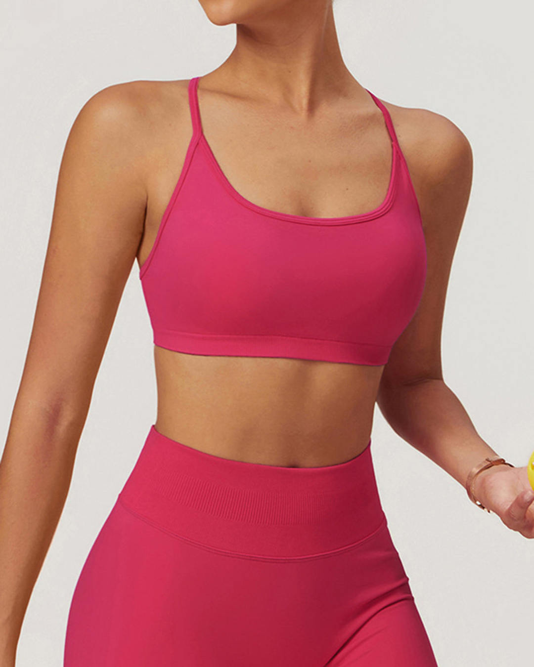 CHLOE BRA - SOFT CROSS BACK ACTIVE BRA