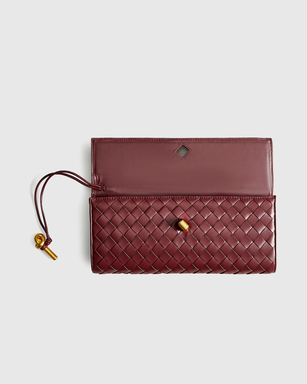 MISSY BAG - LUXE WOVEN CLUTCH BAG