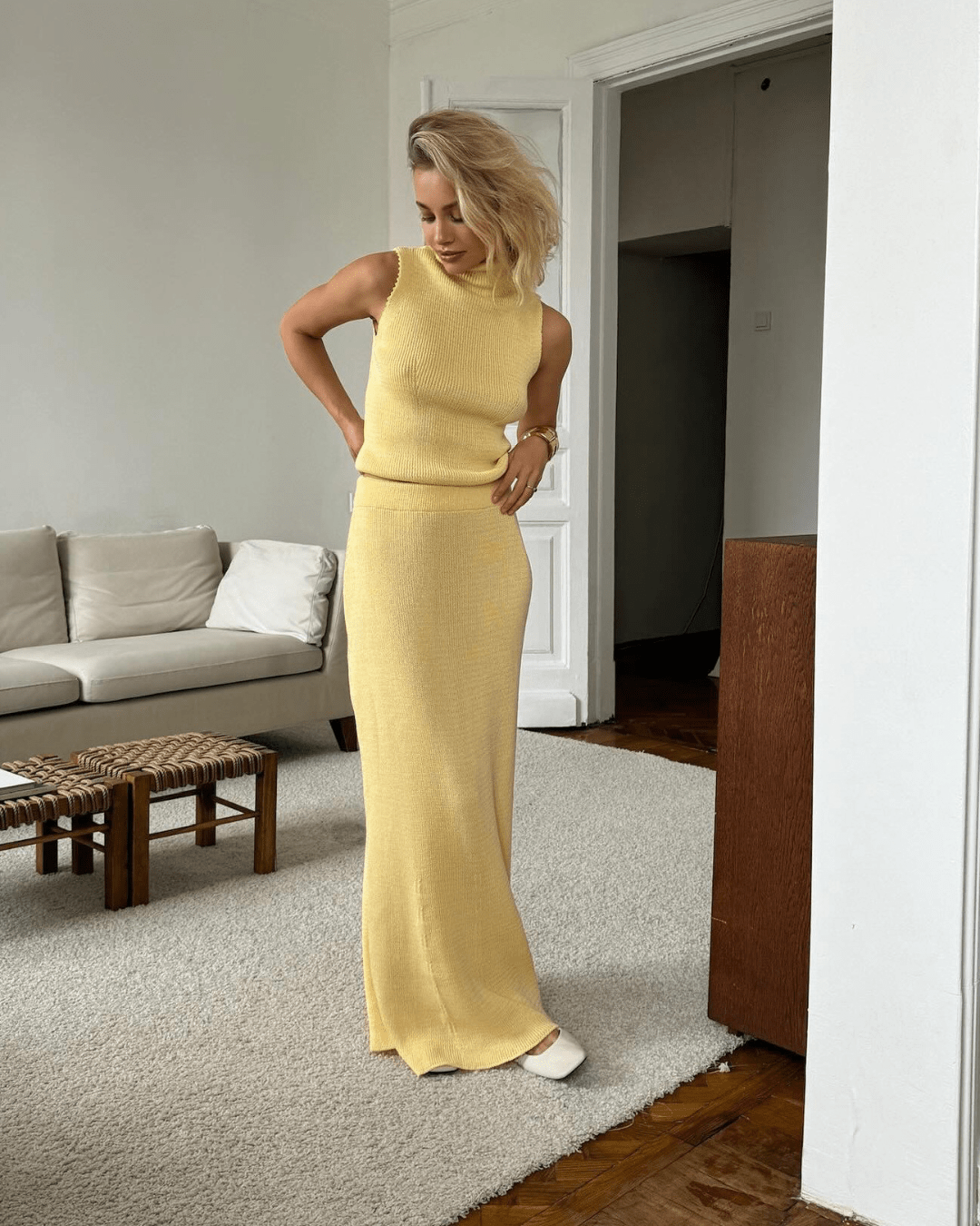 ELENA SET - CHIC RIBBED CO-ORD SET